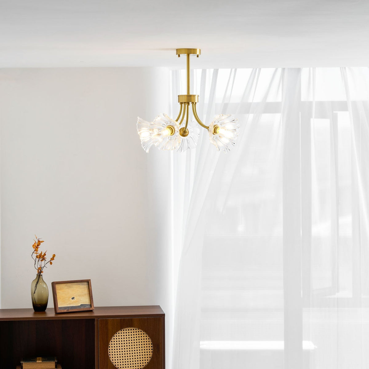 Kalin Flower Glass Chandelier – detail 33