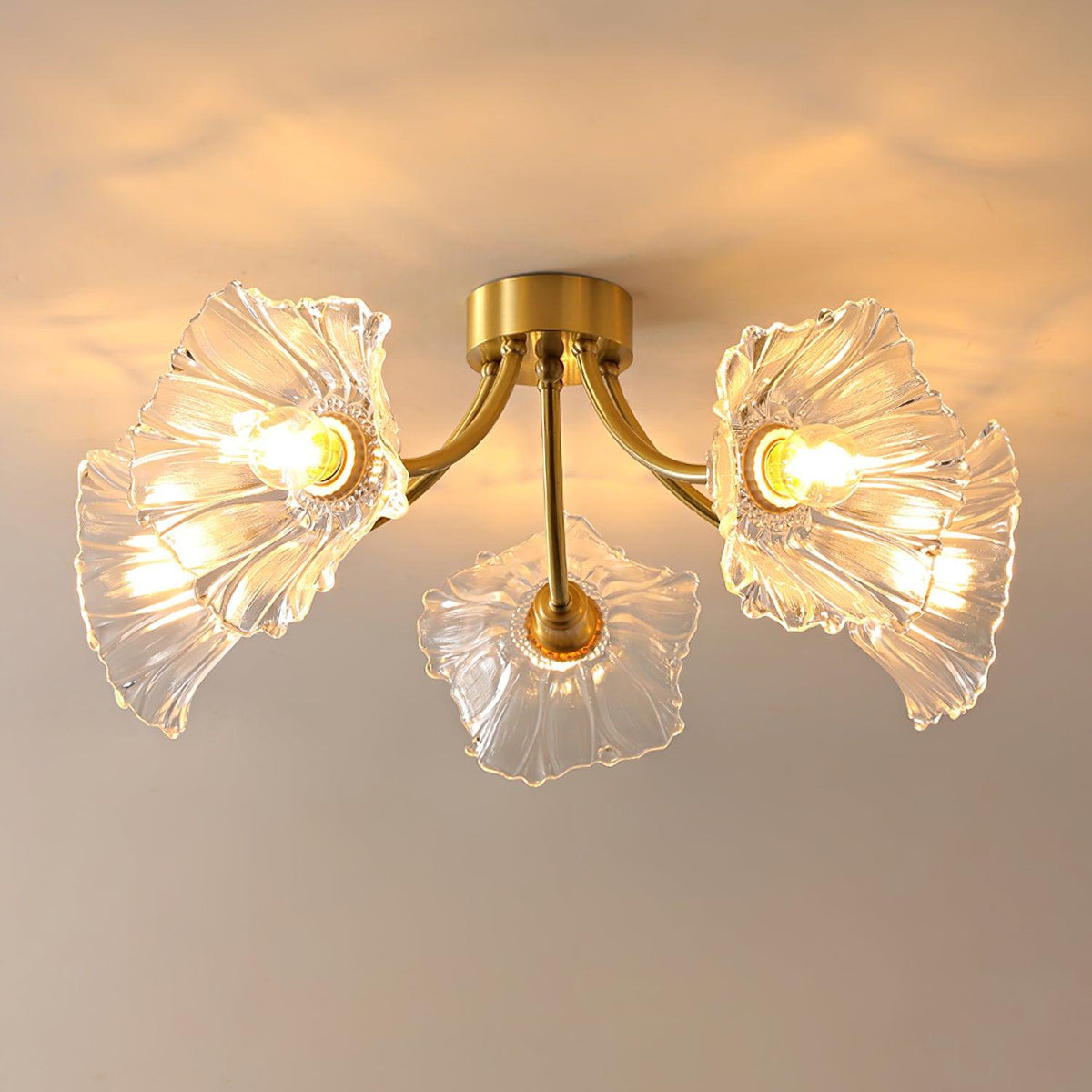Kalin Flower Glass Ceiling Lamp – detail 19