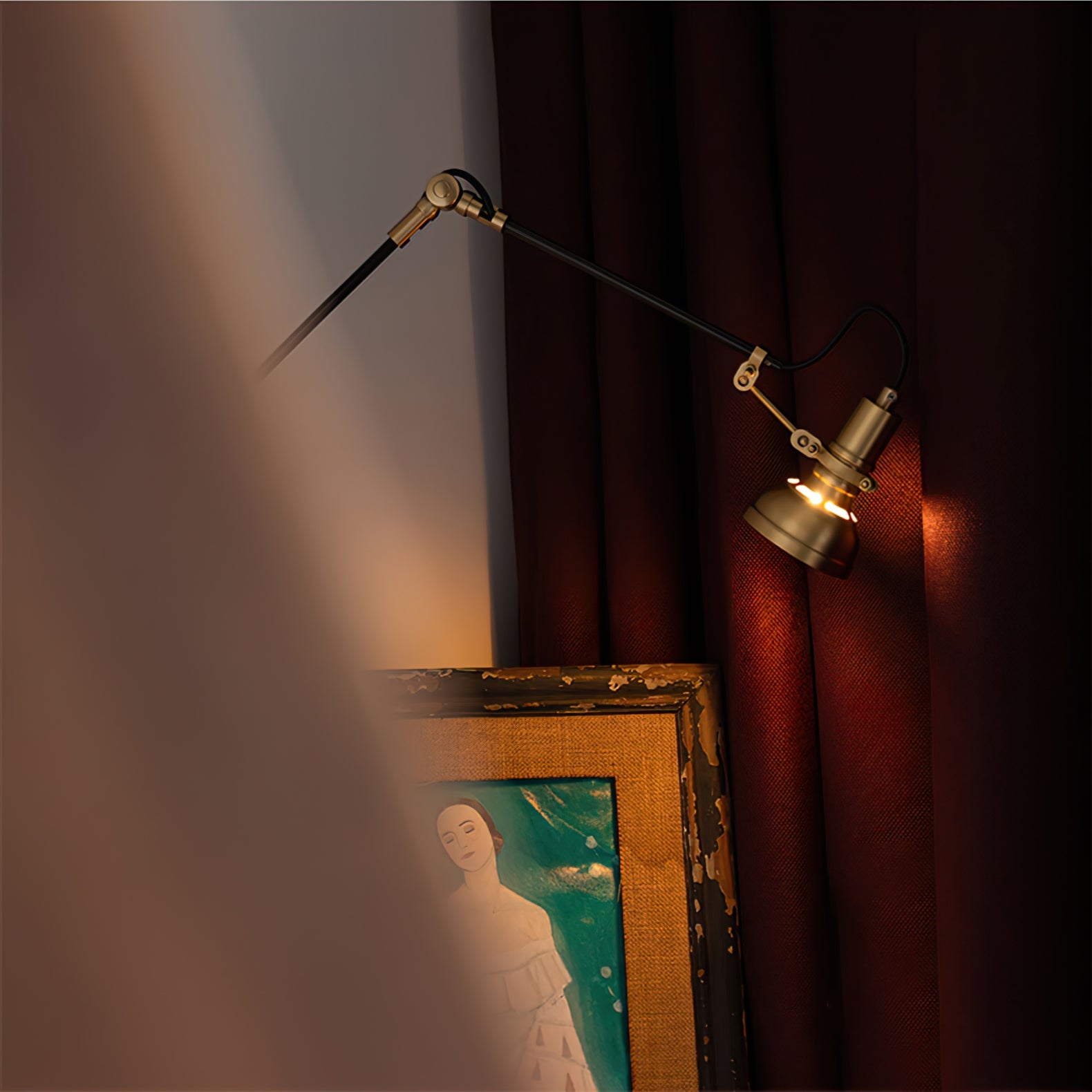 Fennlen Swing Arm Wall Light