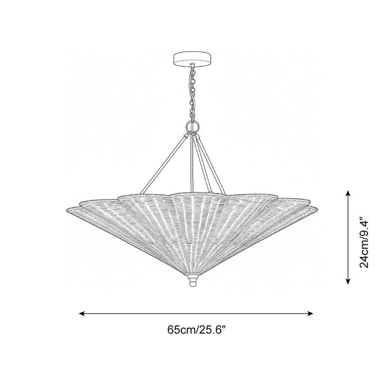 Wilovaer Sculptural Chandelier