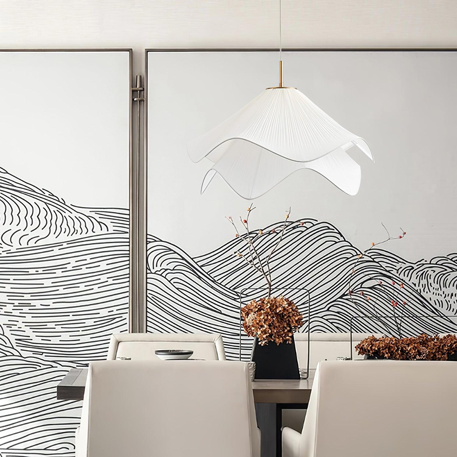 Koavas Pleated Pendant Light