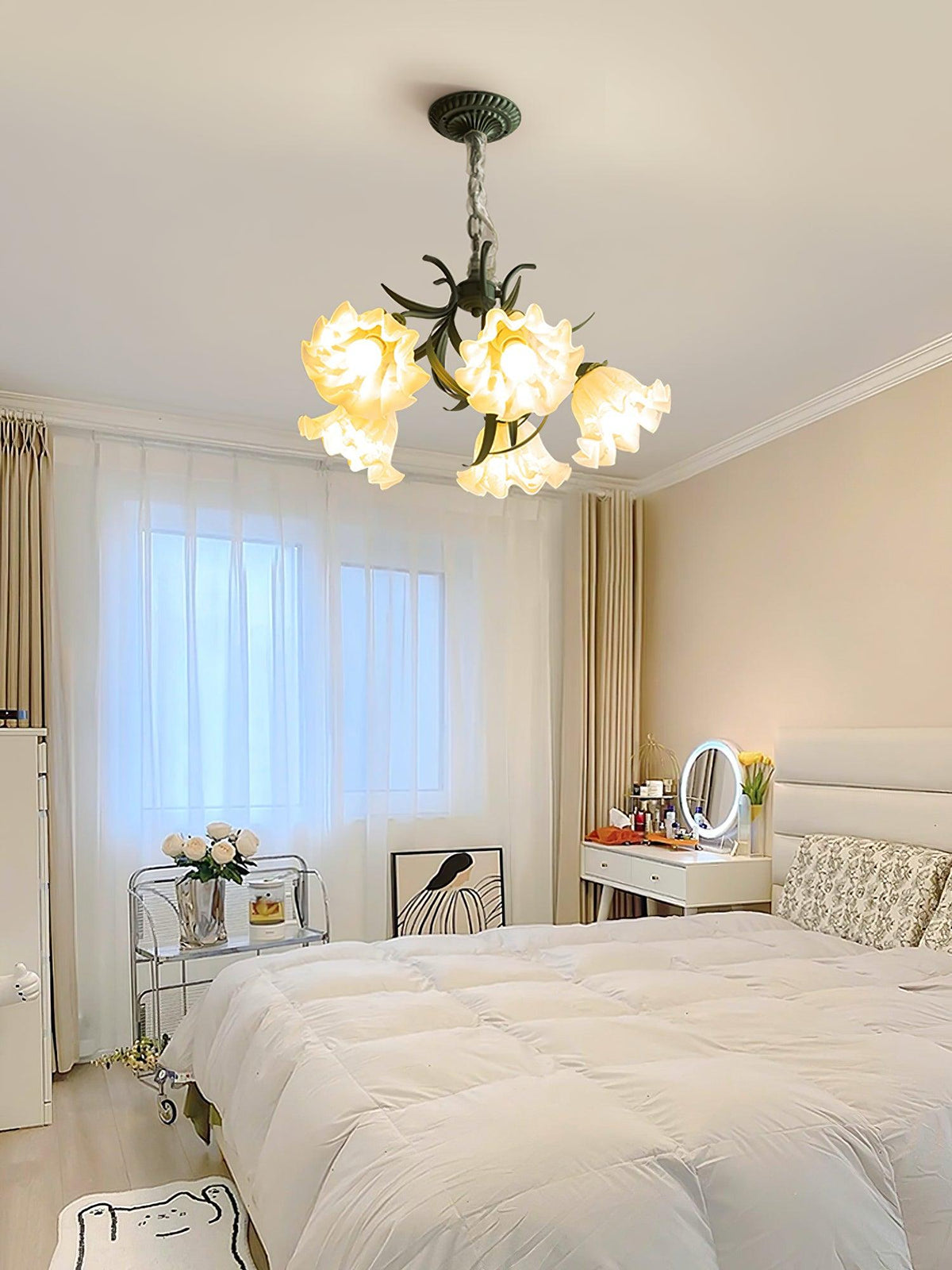 Lily of the Valley Flower Chandelier – detail 32