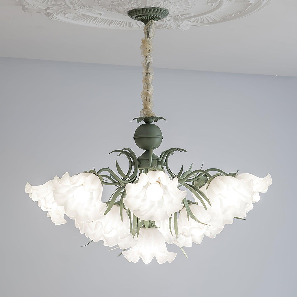 Lily of the Valley Flower Chandelier – detail 29