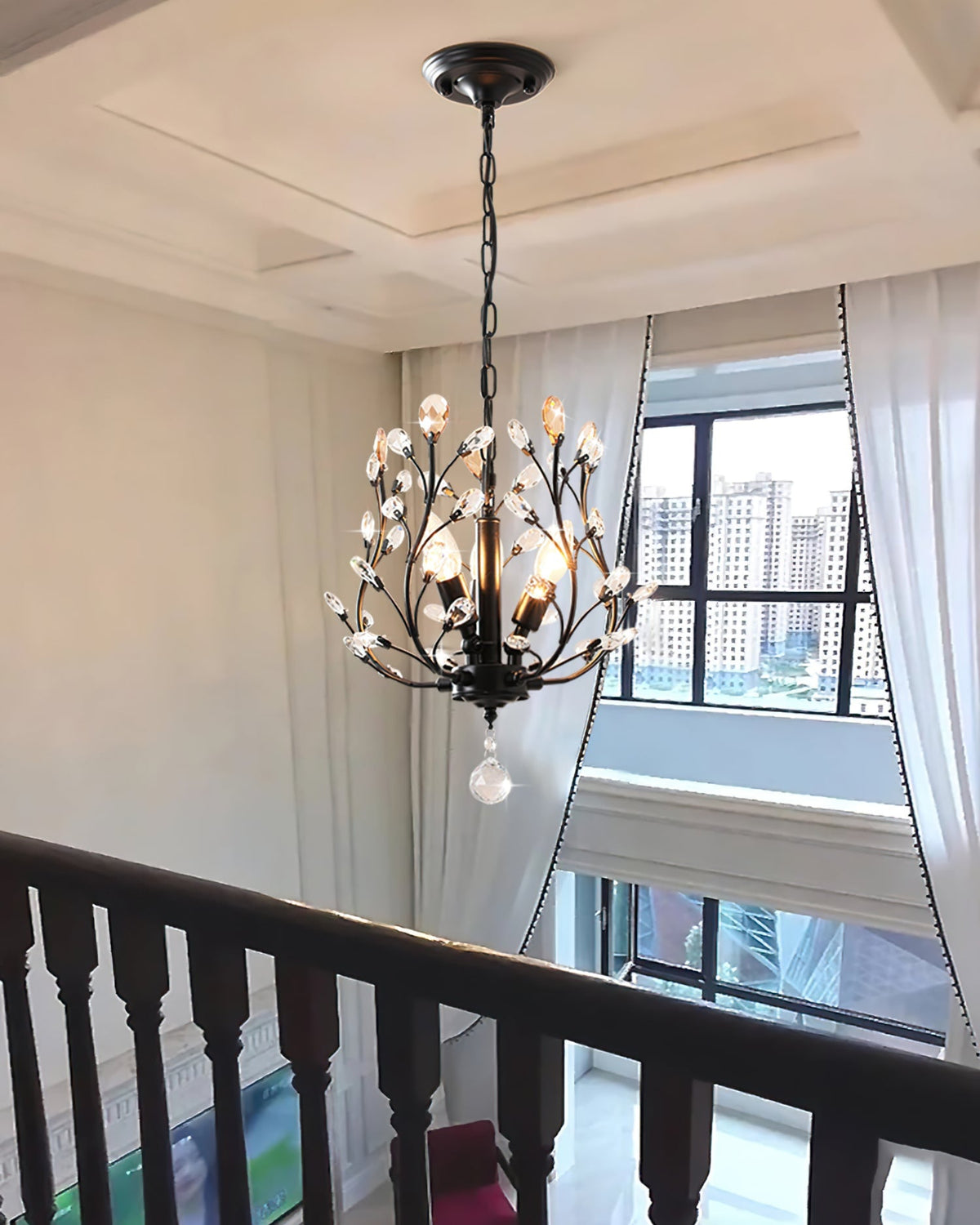 Lofami Crystal Pendant Lamp – detail 18