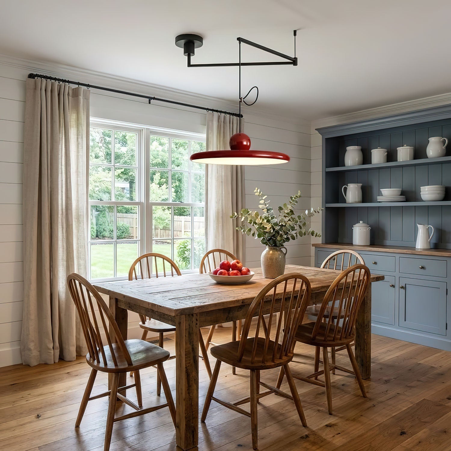 Rovele Swing Arm Pendant Light