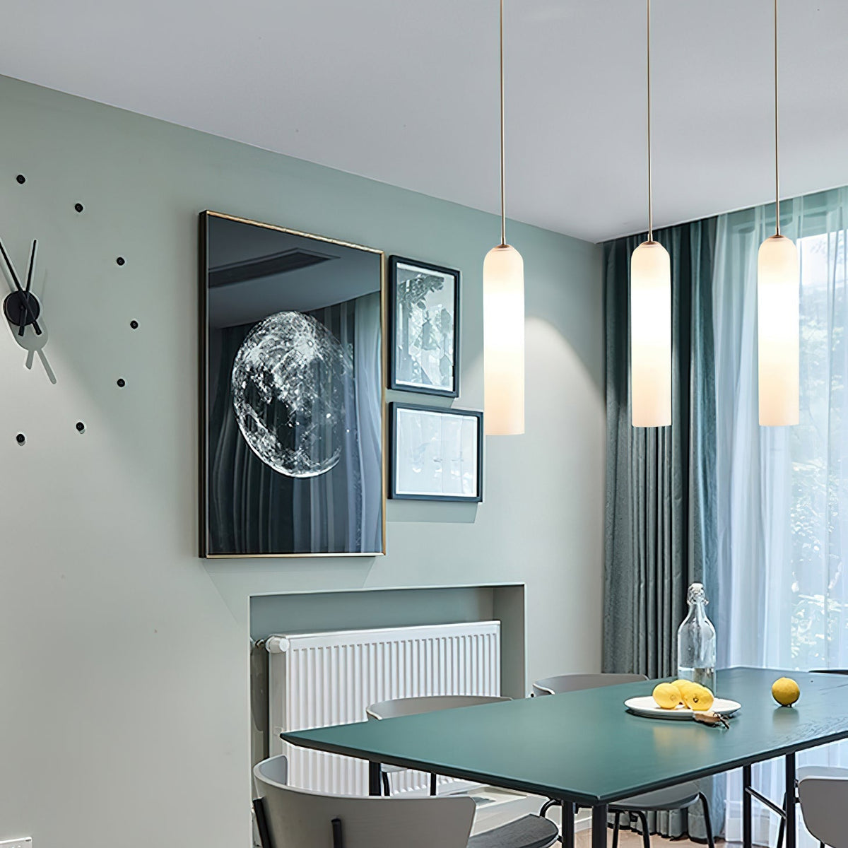 Long Tube Glass Pendant Light – detail 28