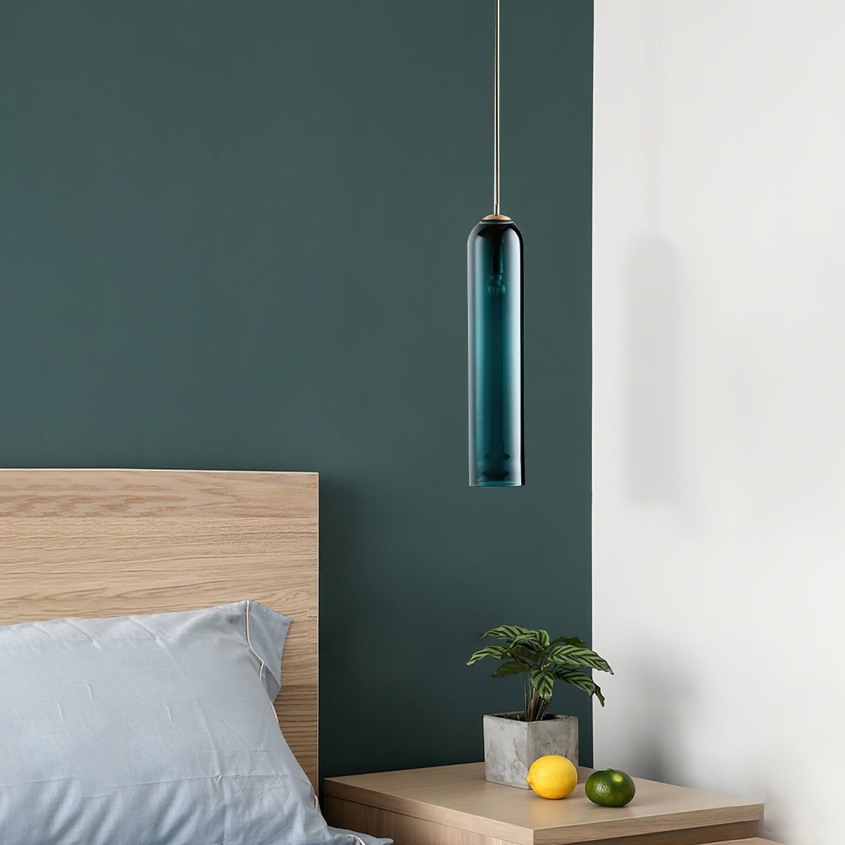 Long Tube Glass Pendant Light – detail 5