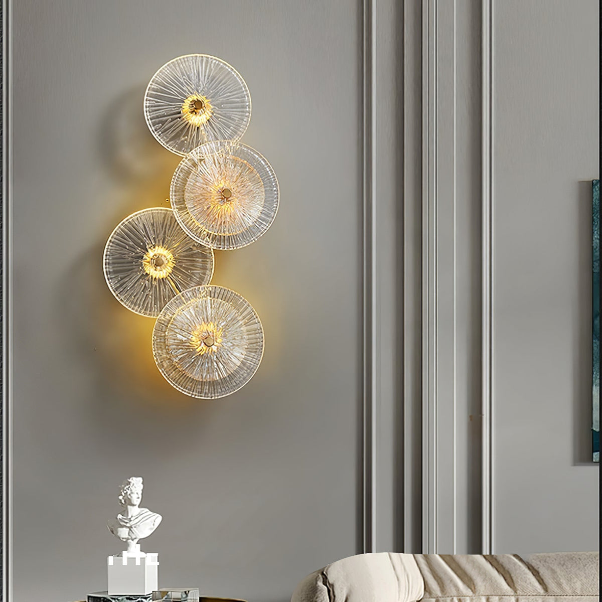 Lotus Leaves Wall Lamp – detail 22
