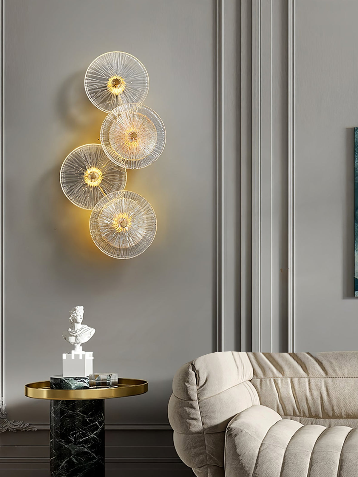 Valeu Floral Wall Light