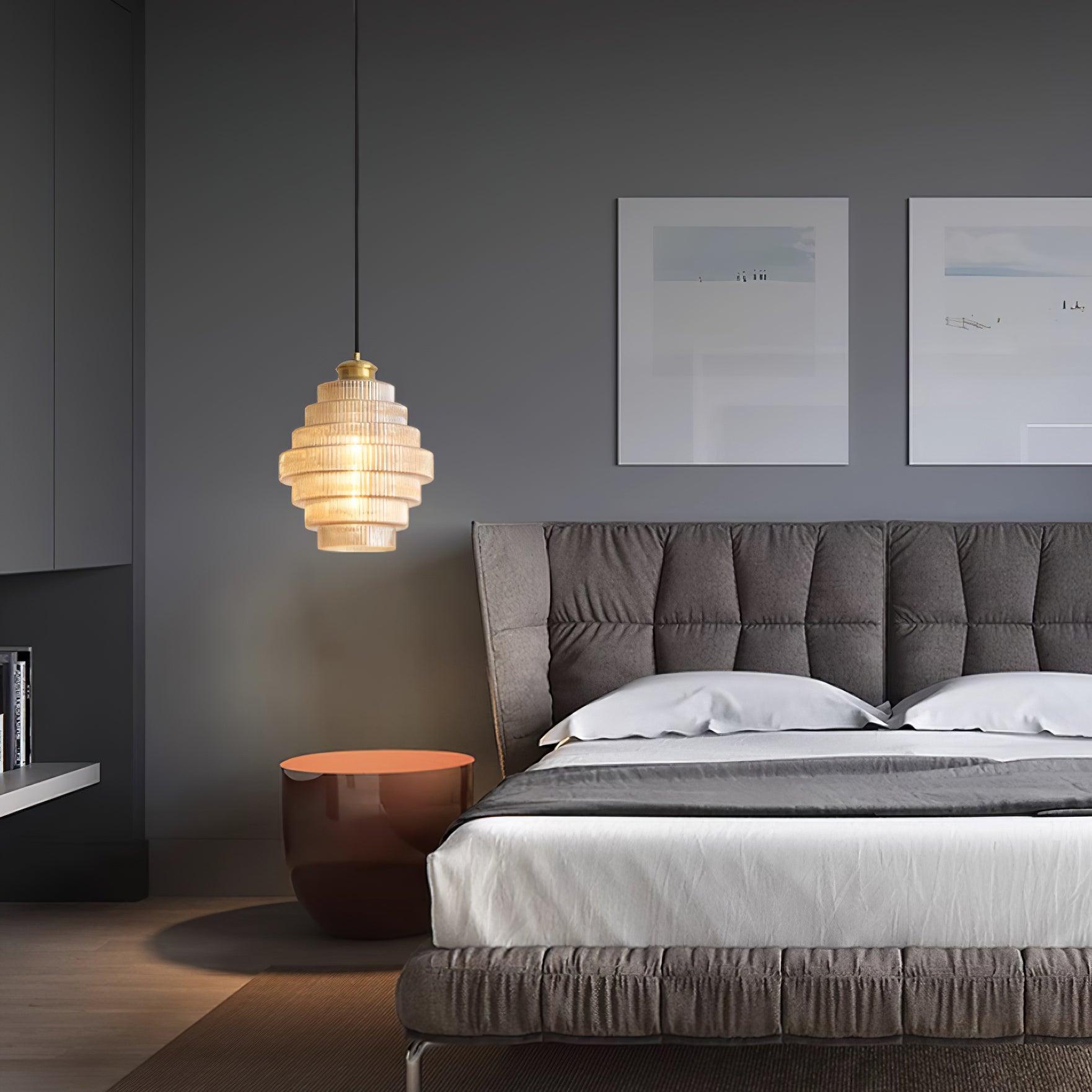 Coran Ribbed Pendant Light