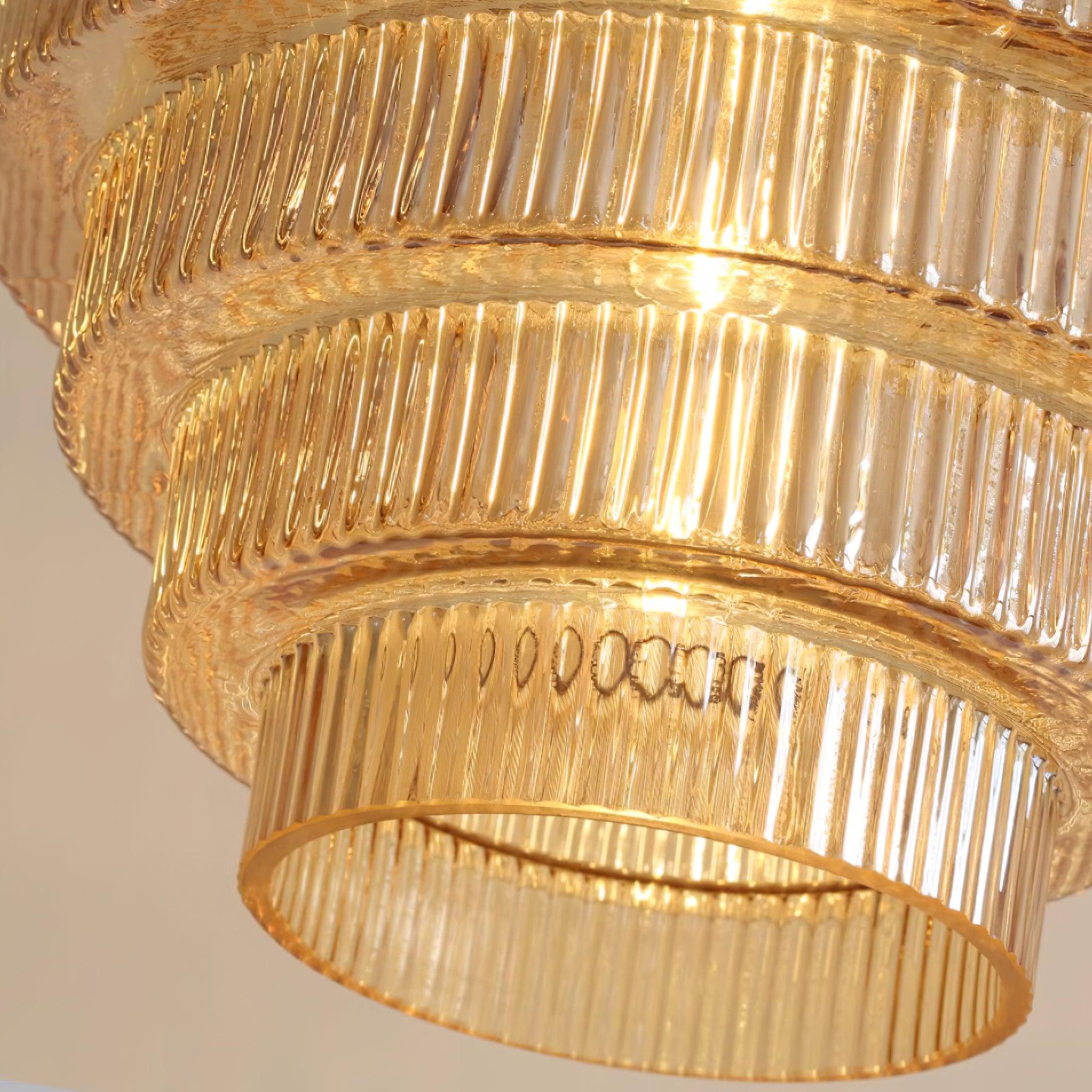 Coran Ribbed Pendant Light