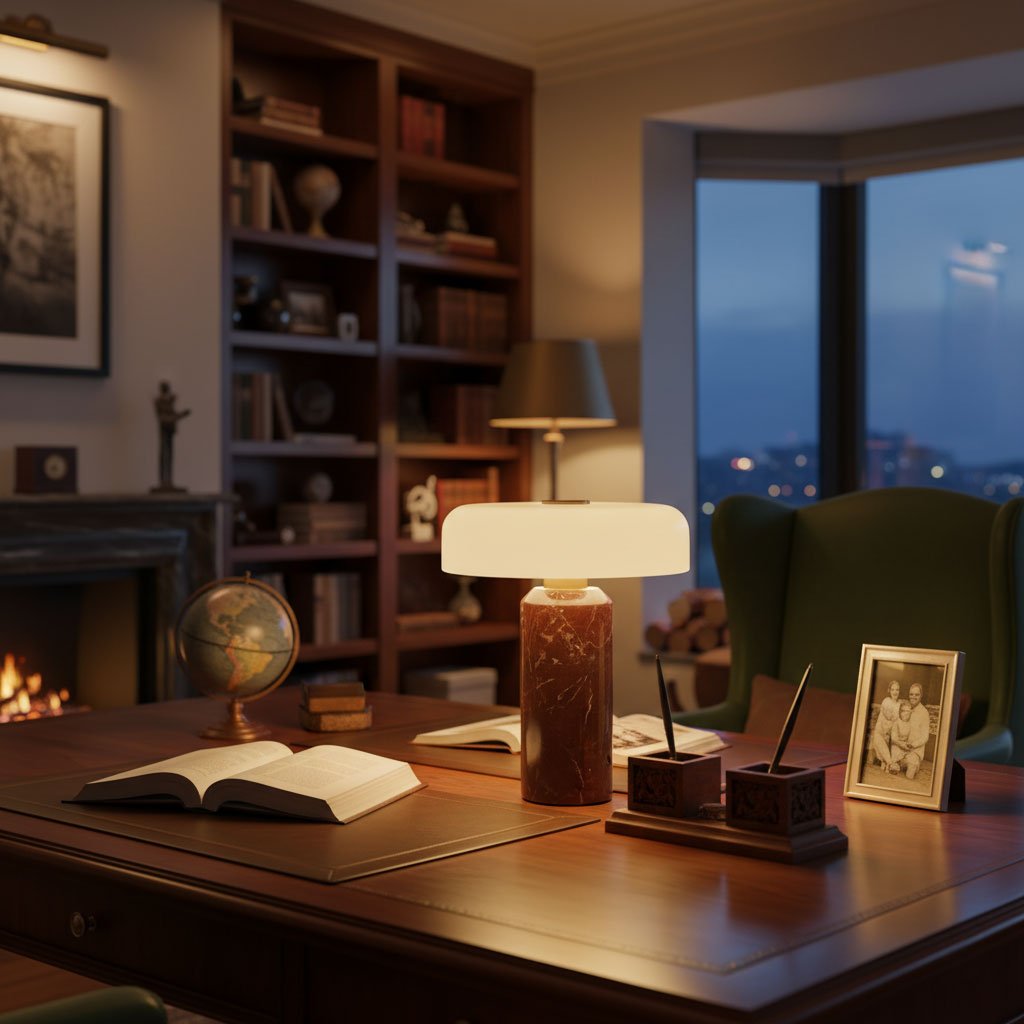 Sagean Marble Table Lamp