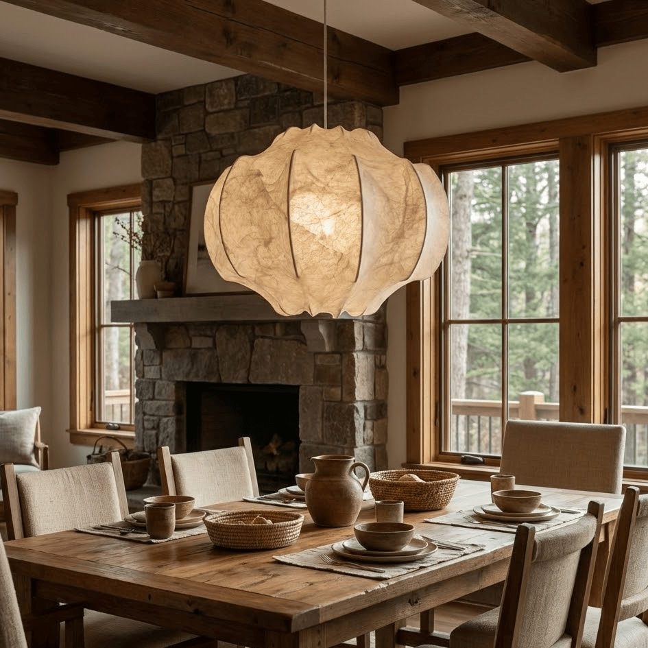 Orellis Silk Pendant Light