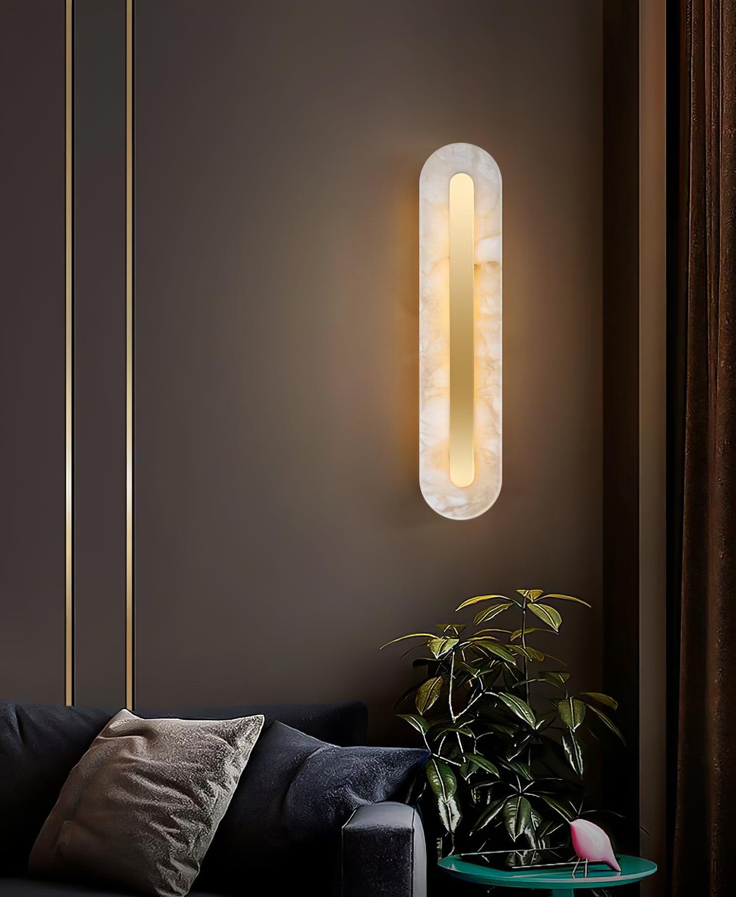 Avias Alabaster Wall Light