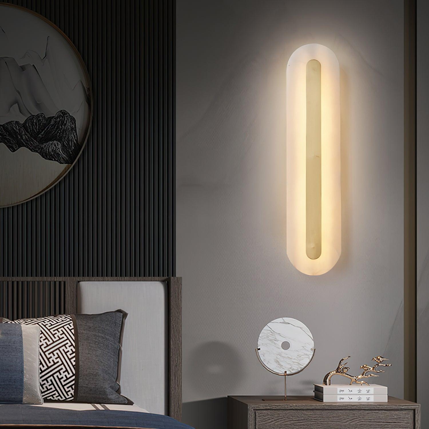 Avias Alabaster Wall Light