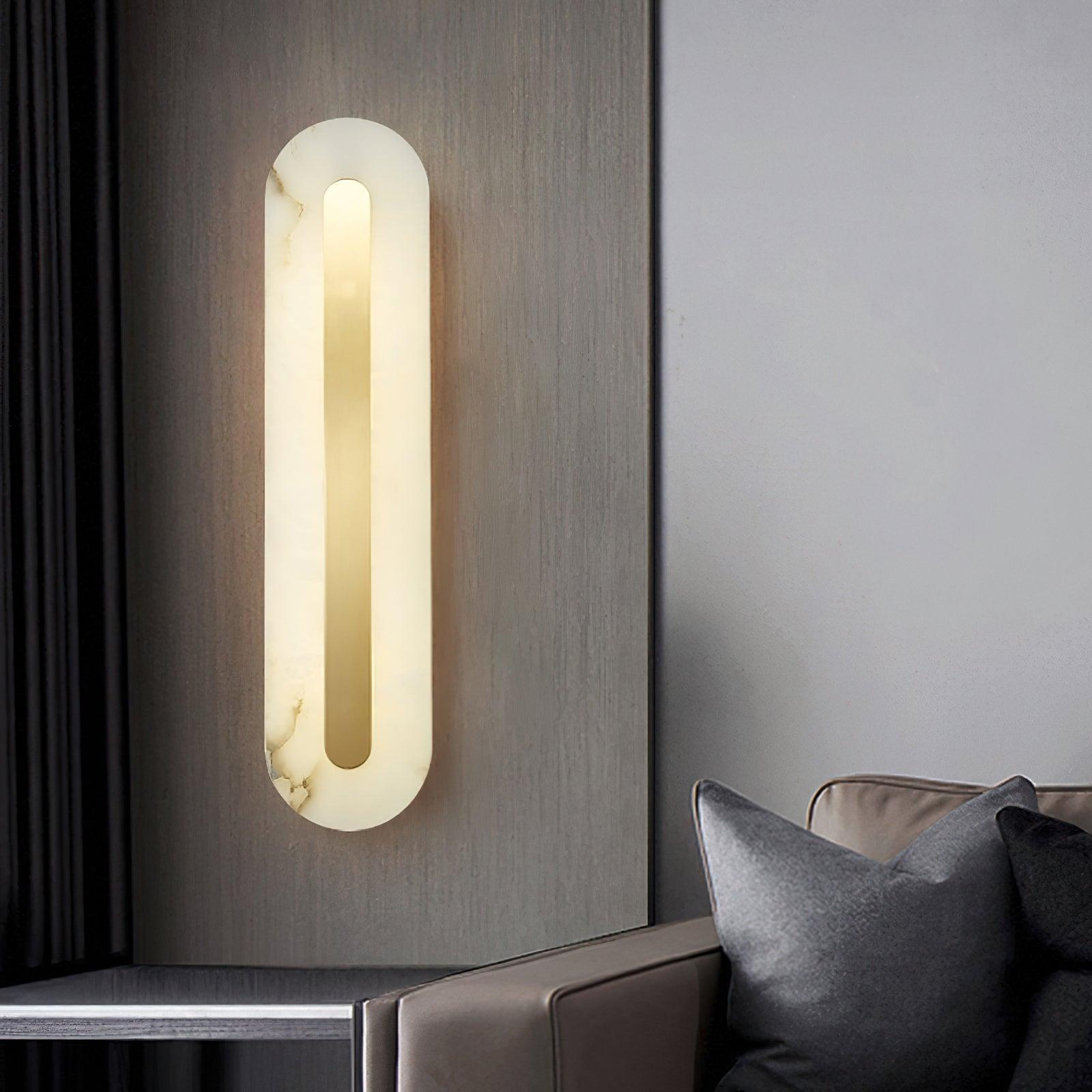 Avias Alabaster Wall Light