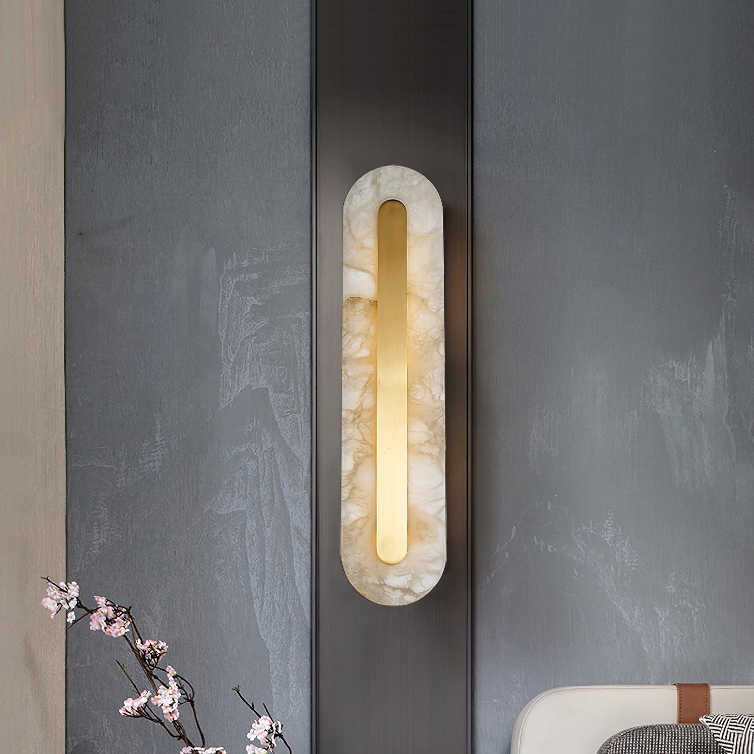 Avias Alabaster Wall Light