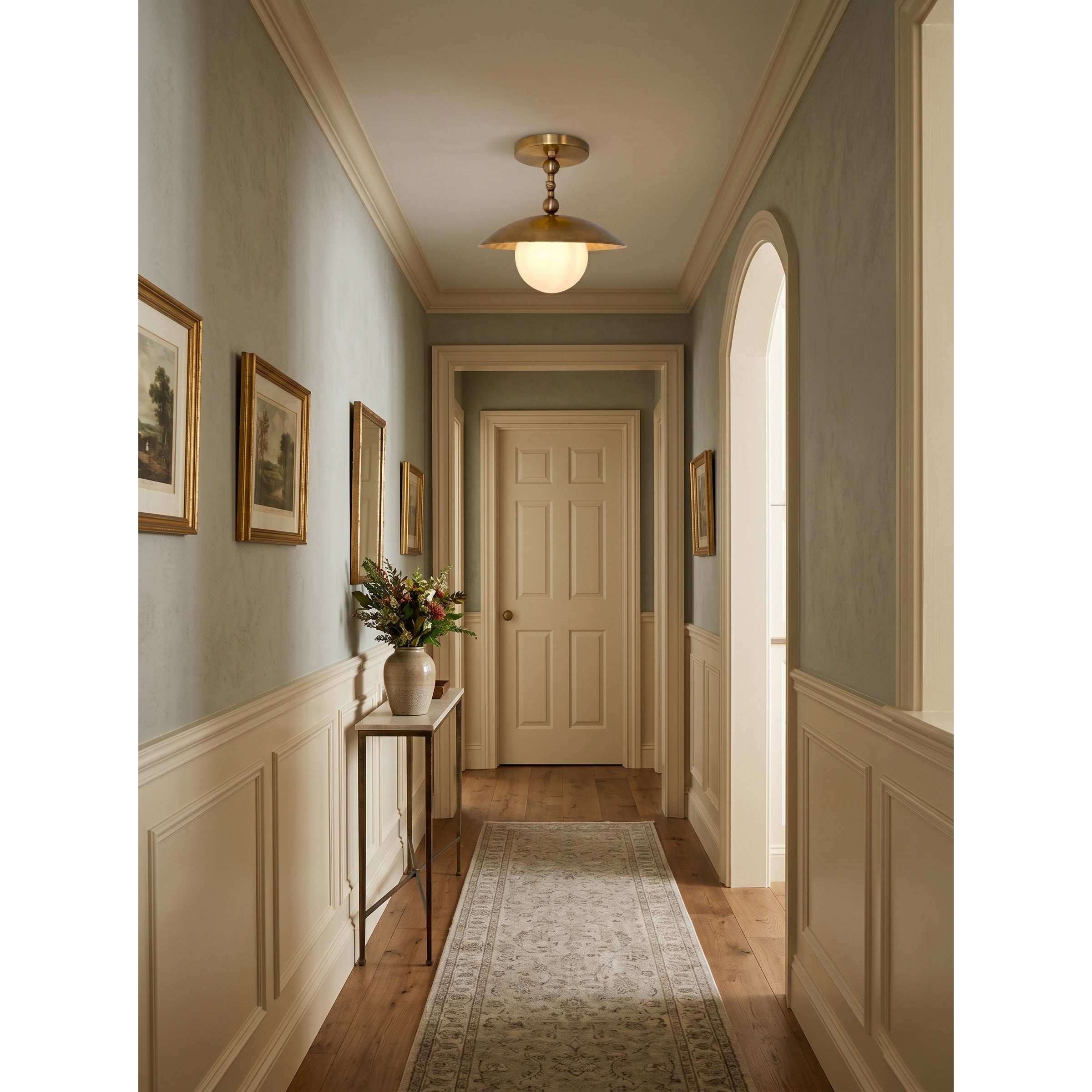 Quinleyen Semi Flush Ceiling Light