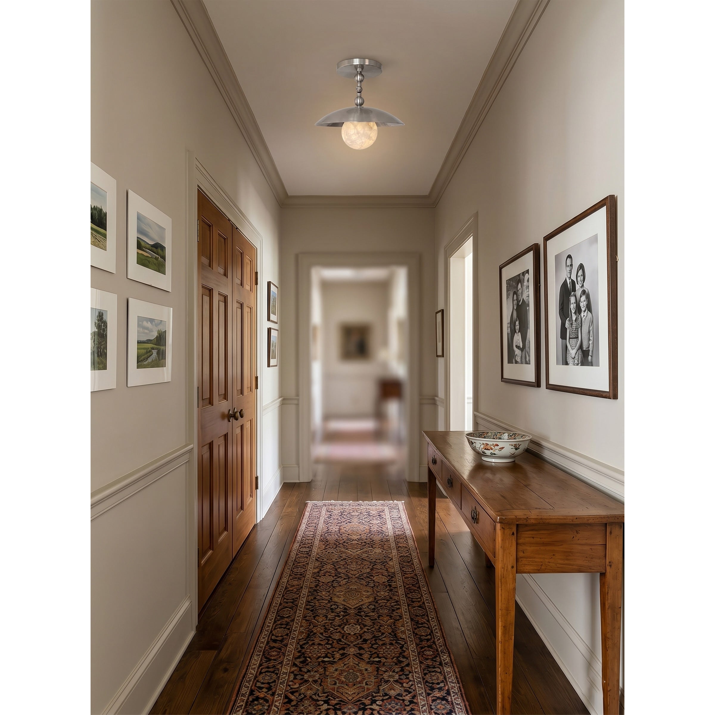 Quinleyen Semi Flush Ceiling Light