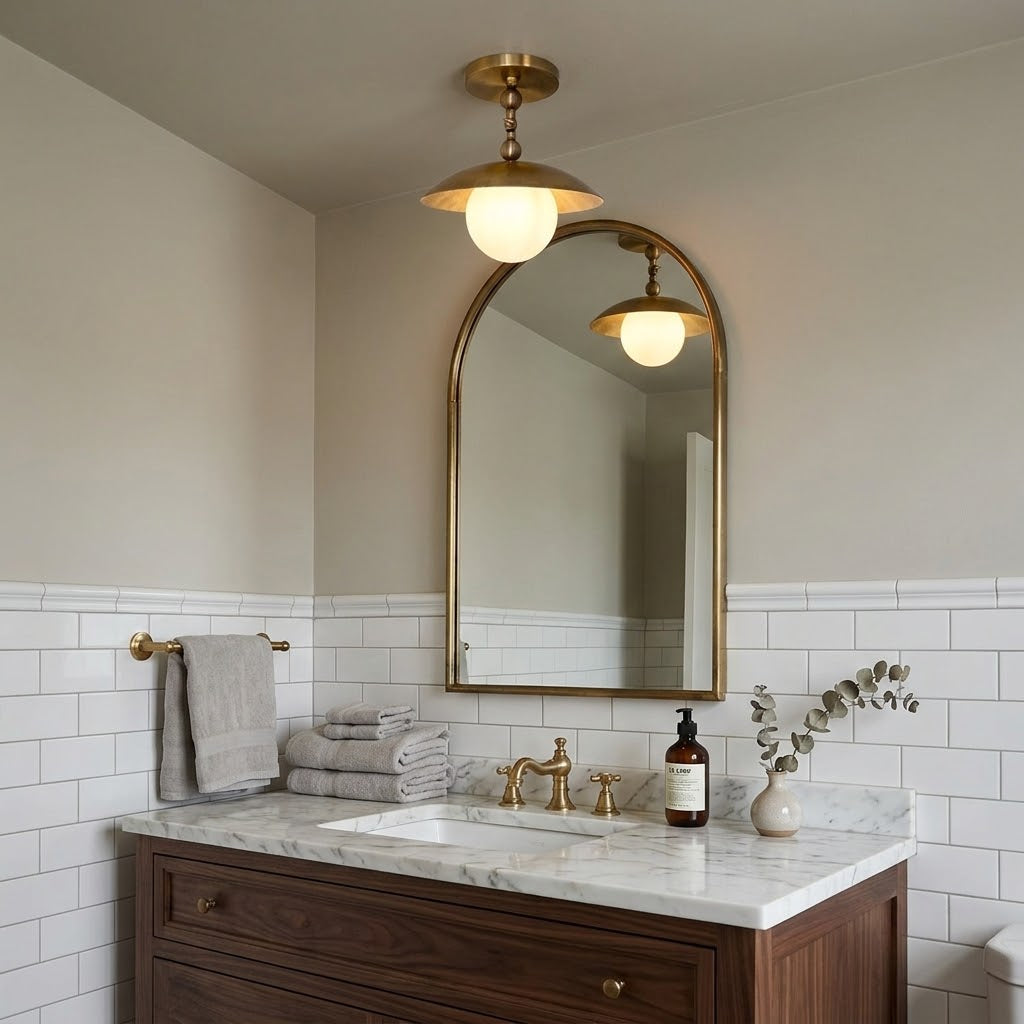 Quinleyen Semi Flush Ceiling Light