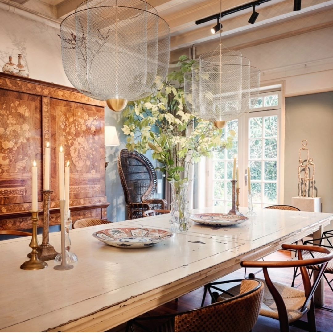Sagevayn Geometric Chandelier