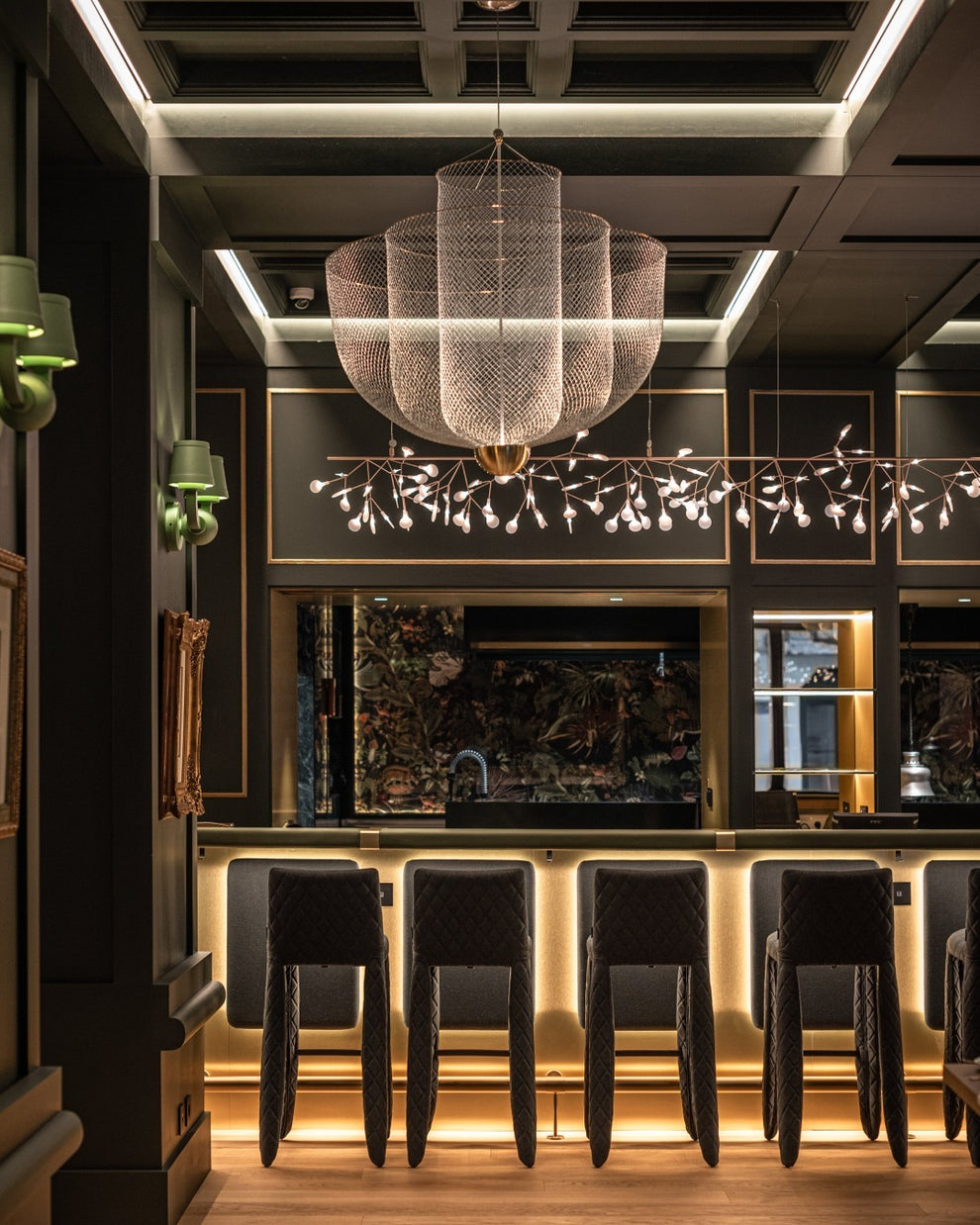 Sagevayn Geometric Chandelier