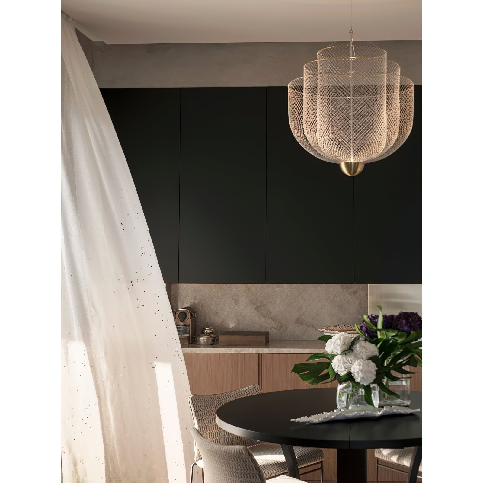 Sagevayn Geometric Chandelier