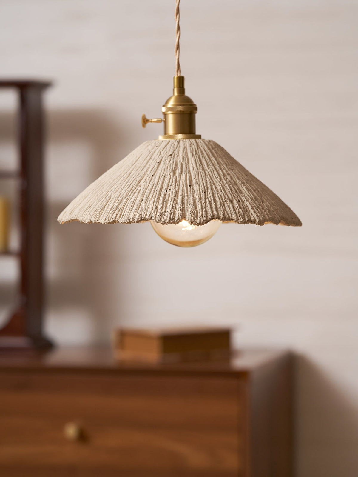 Microcement Pendant Lamp - Vakkerlight