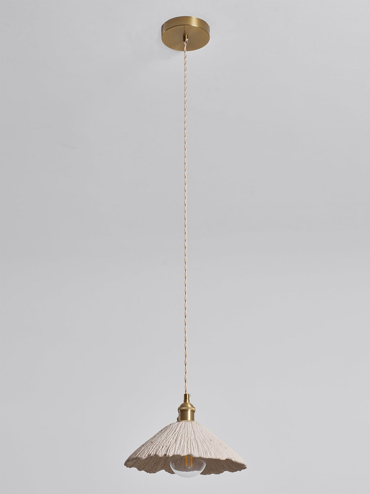 Microcement Pendant Lamp - Vakkerlight
