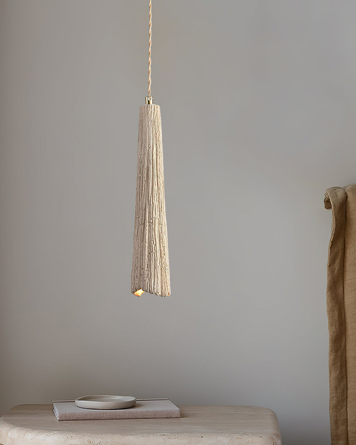 Microcement Pendant Lamp – detail 17