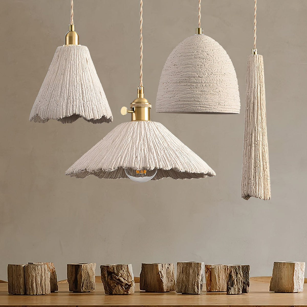 Microcement Pendant Lamp – detail 16