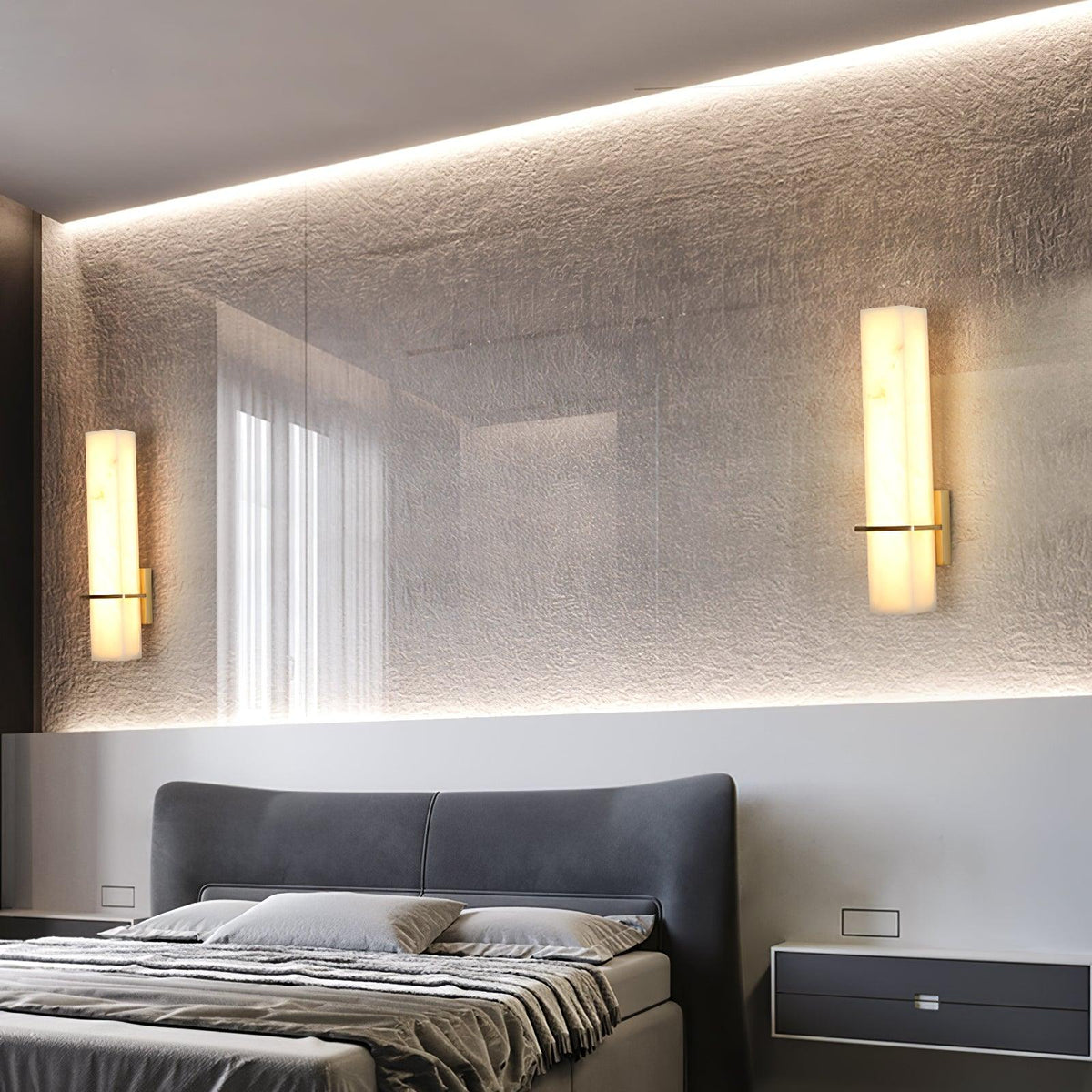 Milan Alabaster Wall Sconce – detail 24