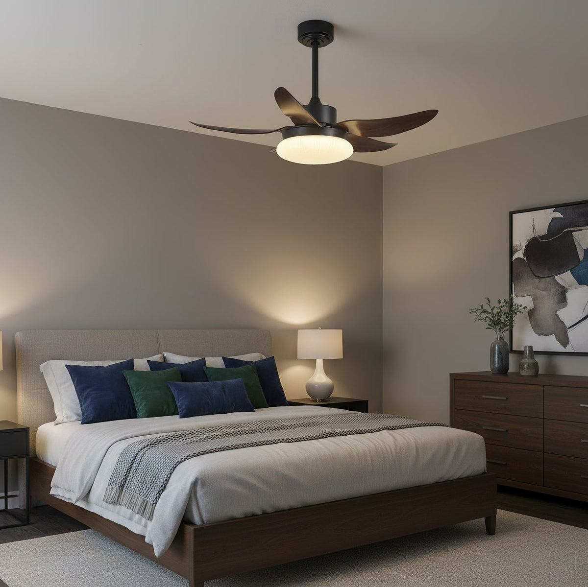 Moasis Ceiling Fan Light – detail 9