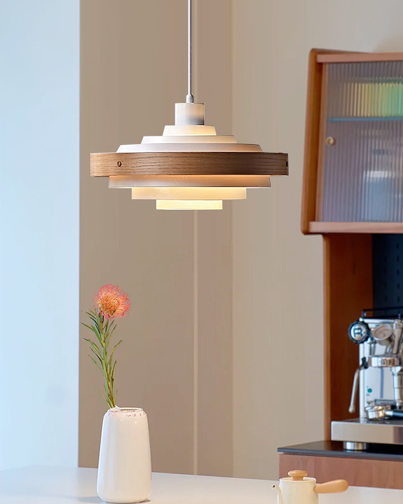 Reefiabay Drum Pendant Light