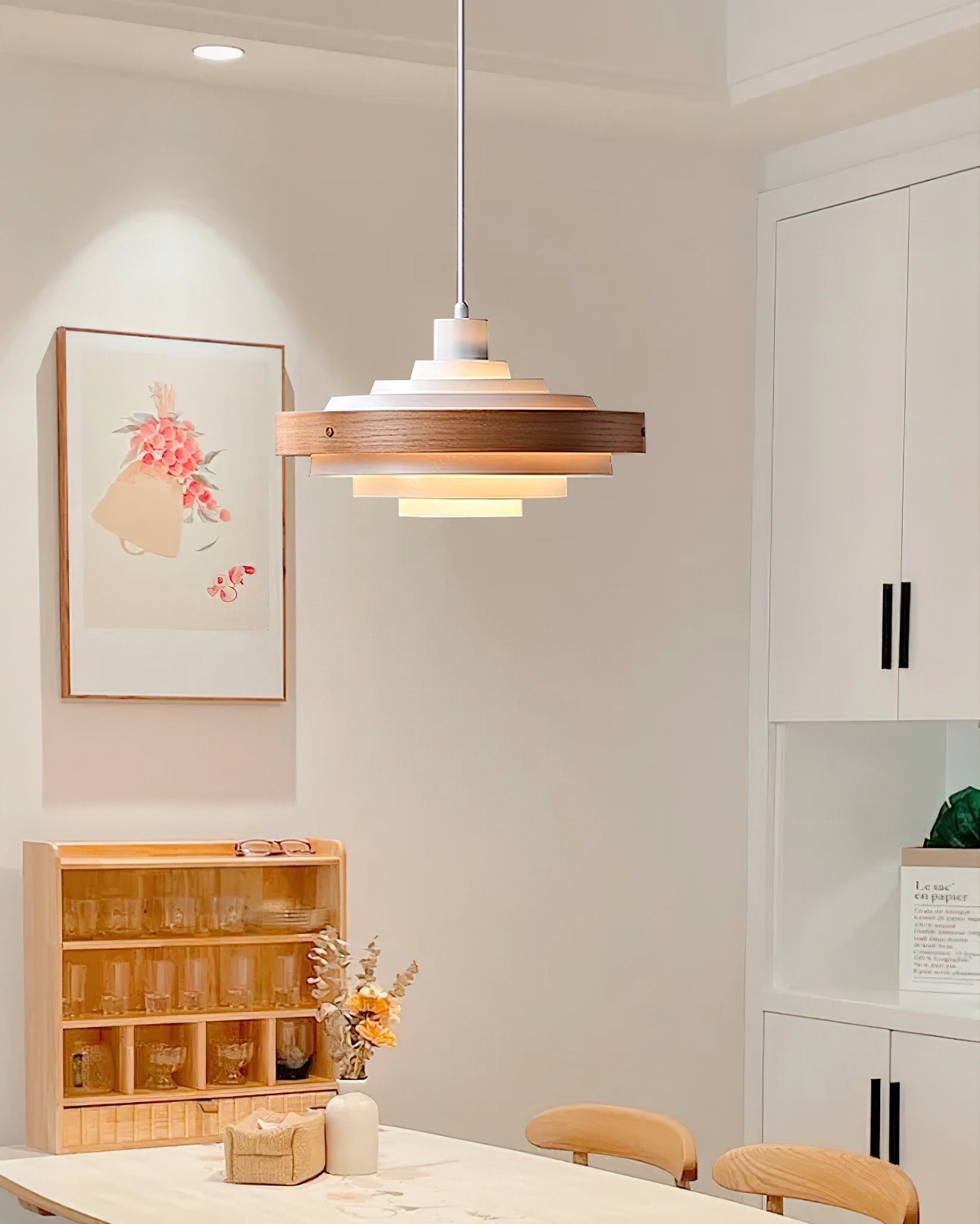 Reefiabay Drum Pendant Light