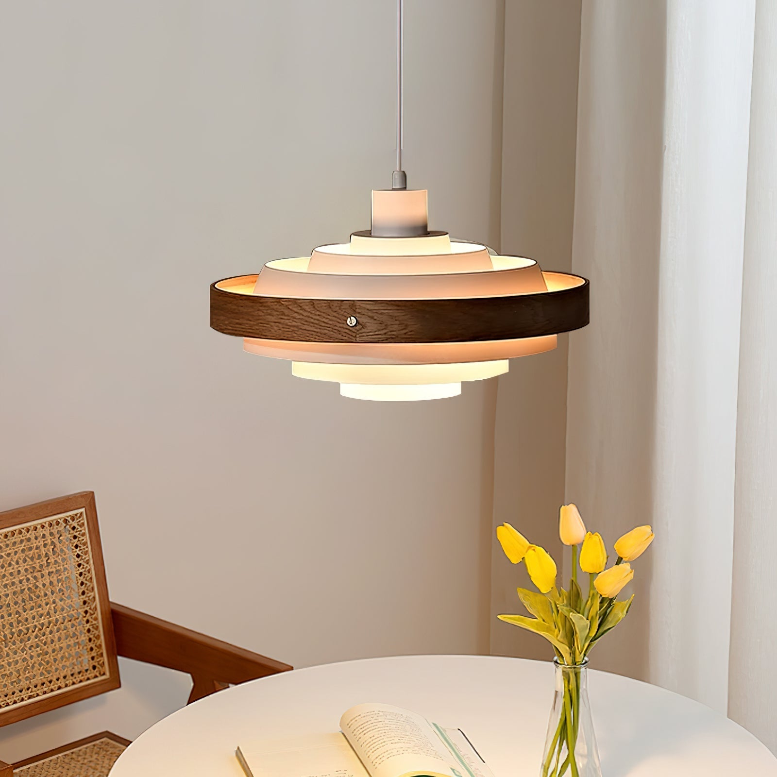 Reefiabay Drum Pendant Light
