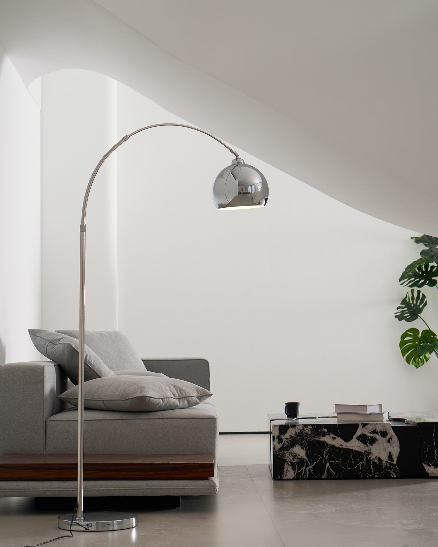 Paxvenay Modern Floor Lamp