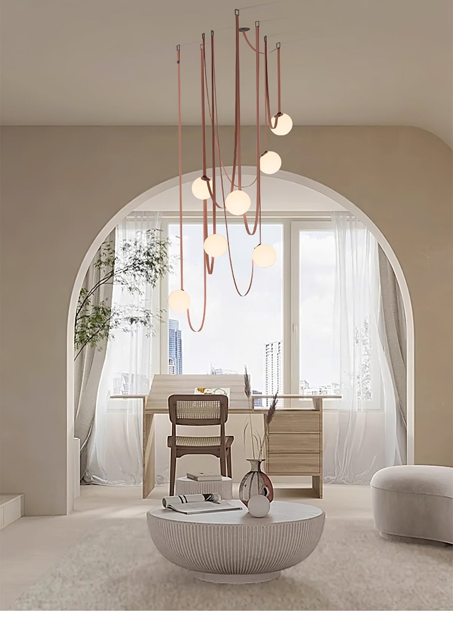 Neroiell Globe Pendant Light