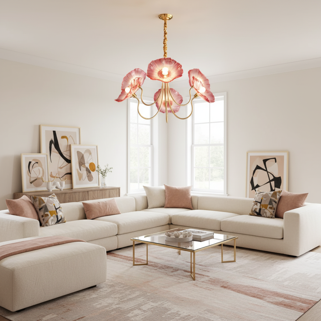 Rioar Floral Chandelier