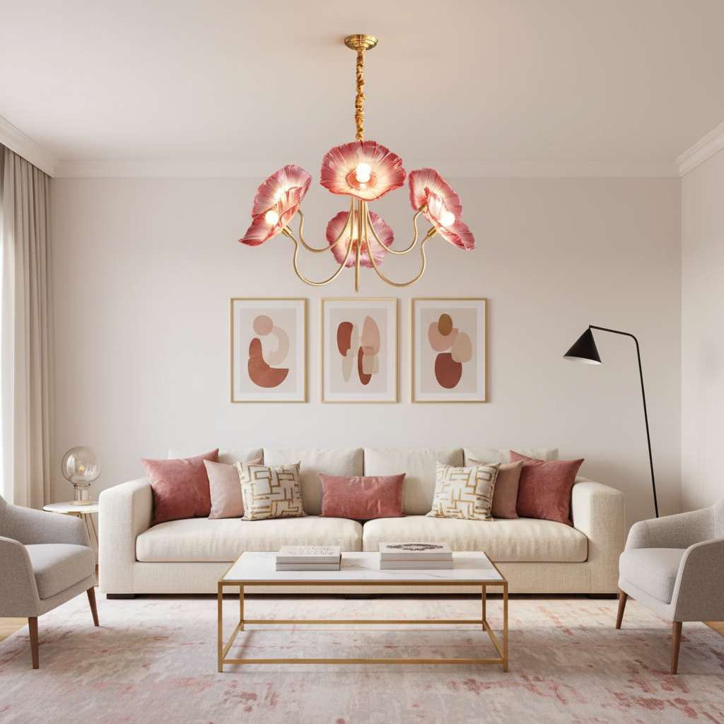 Rioar Floral Chandelier