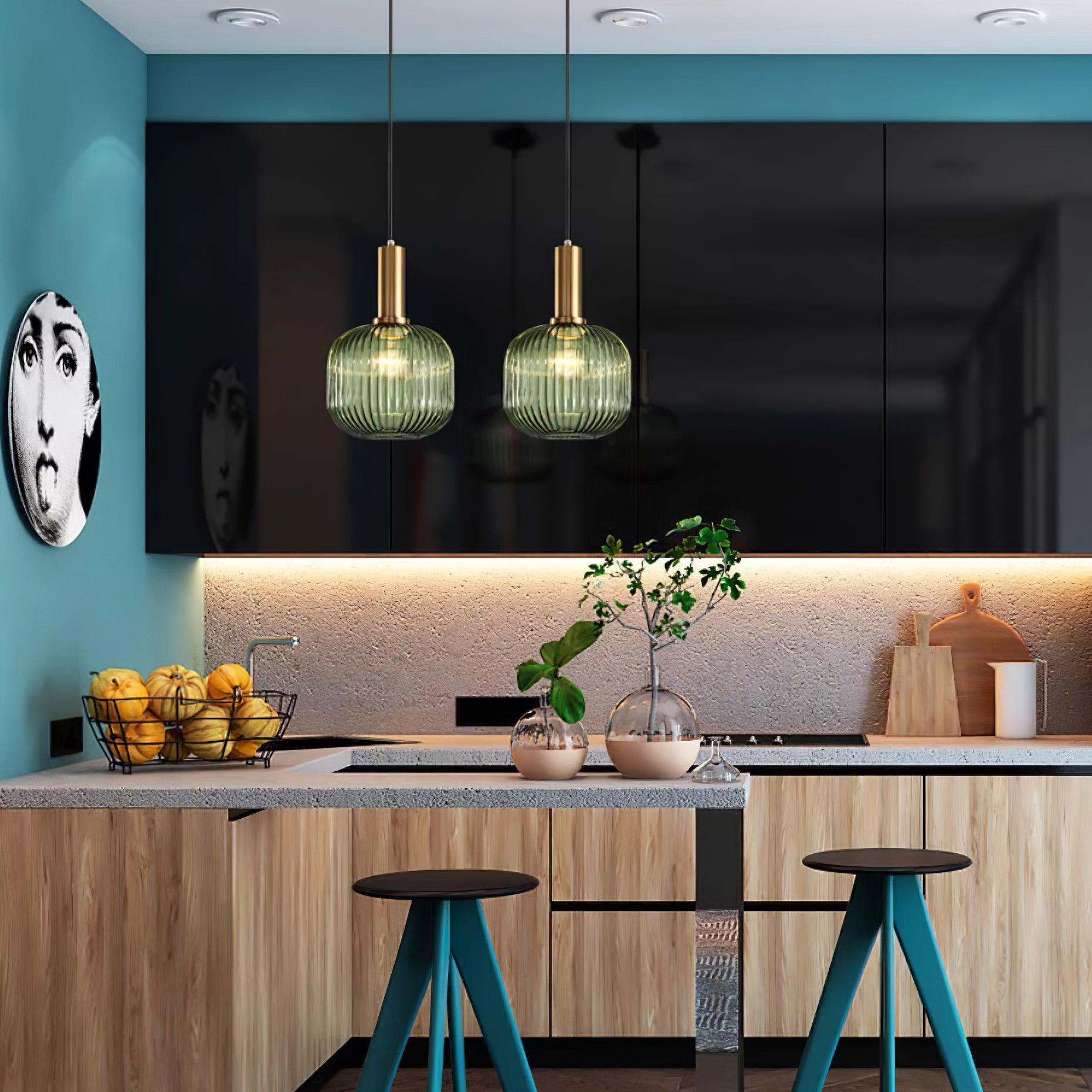 Sagemarro Ribbed Pendant Light