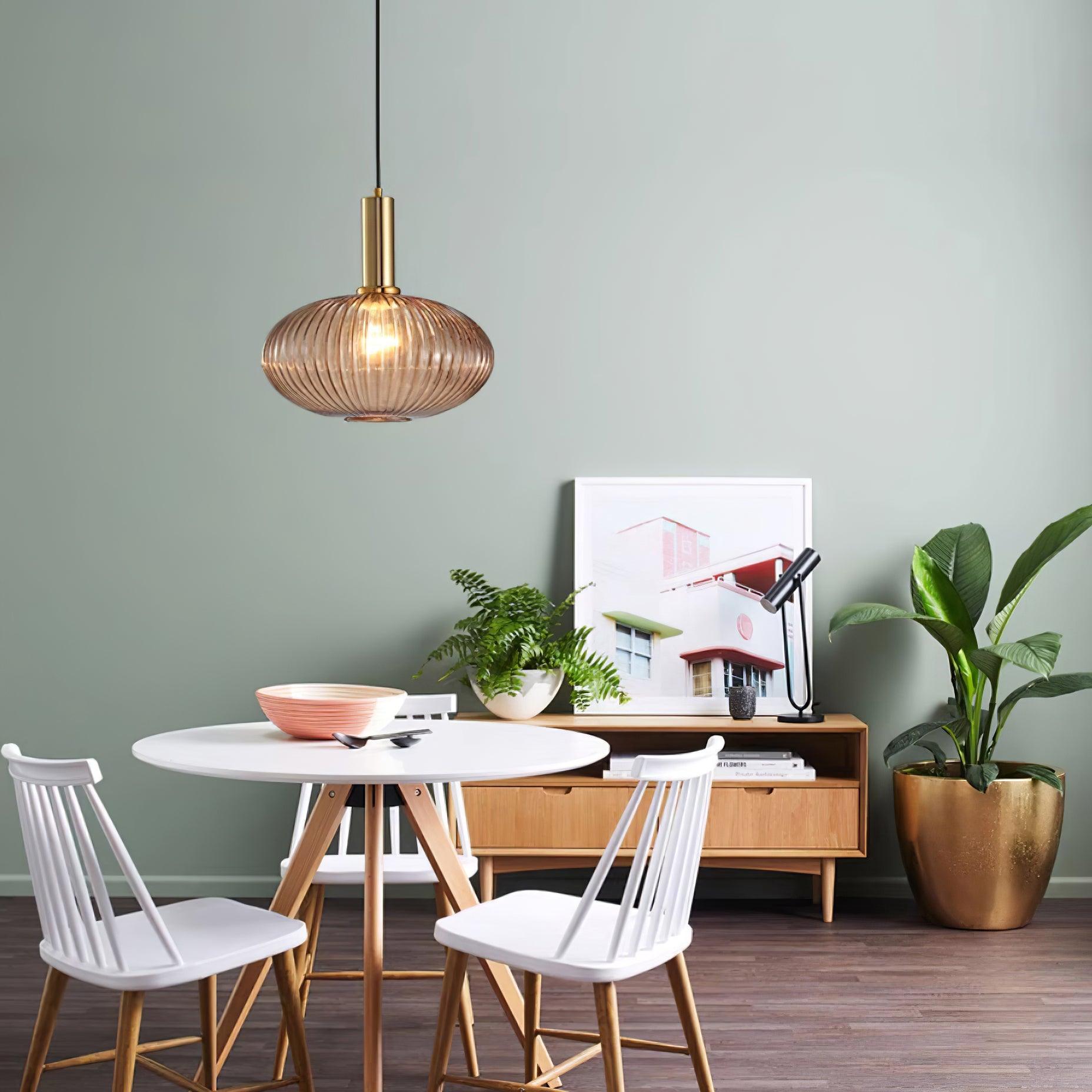 Sagemarro Ribbed Pendant Light