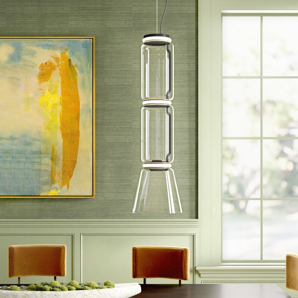 Cylindrical LED Pendant Light – detail 3