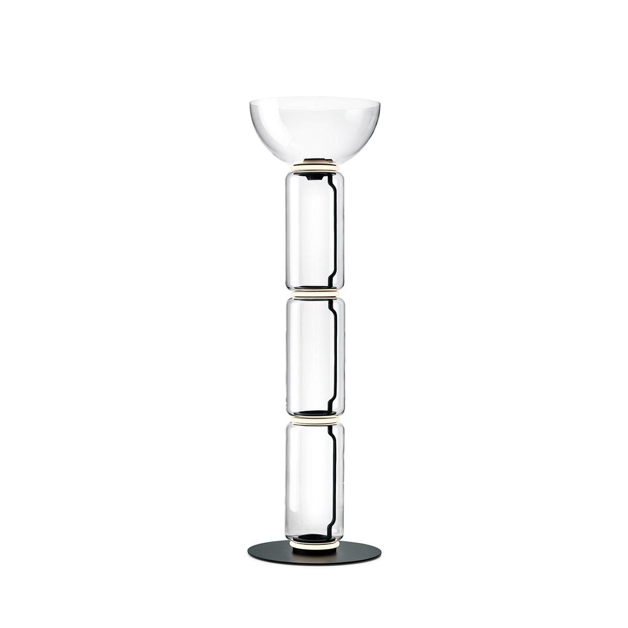 Mevvilzo Cylindrical Glass Floor Lamp