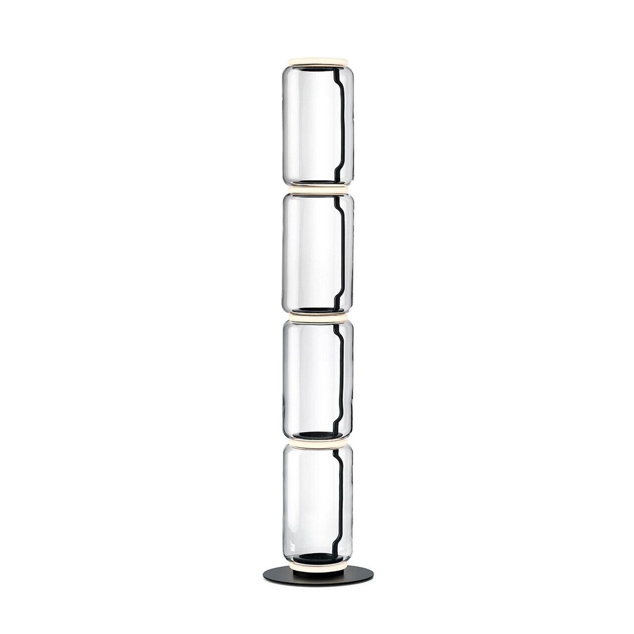 Mevvilzo Cylindrical Glass Floor Lamp