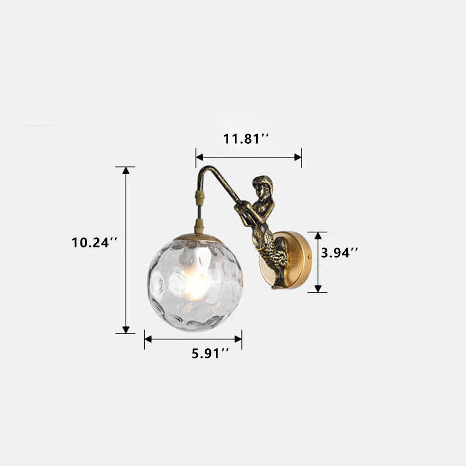 Roveno Globe Wall Light