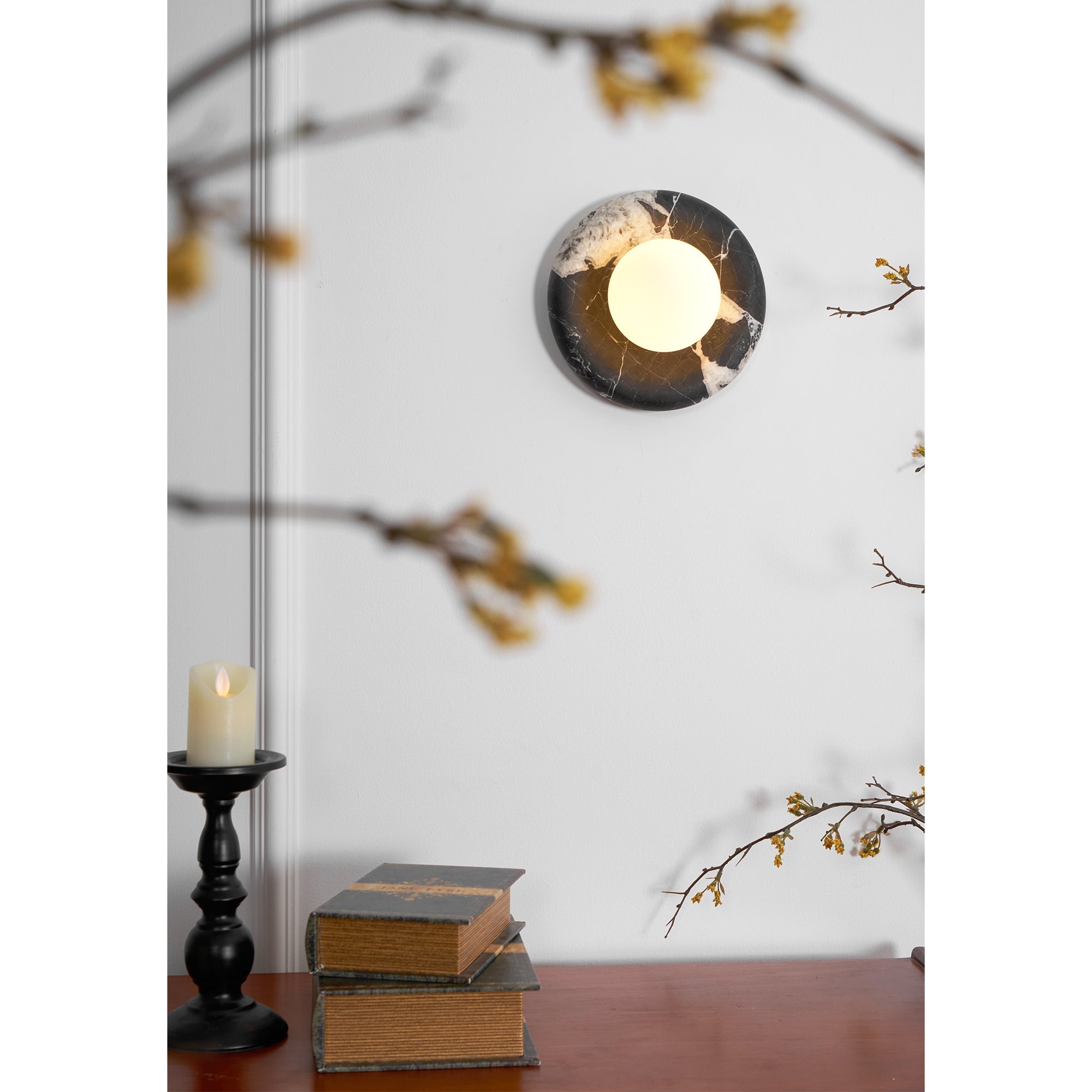 Liomiio Round Wall Light
