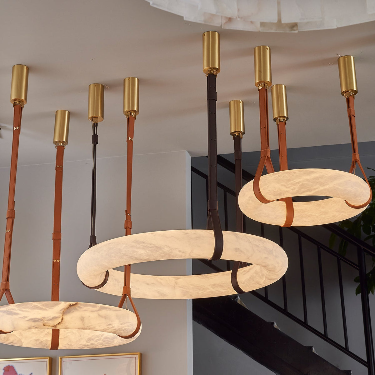 Oslo Alabaster Pendant Light A – detail 26