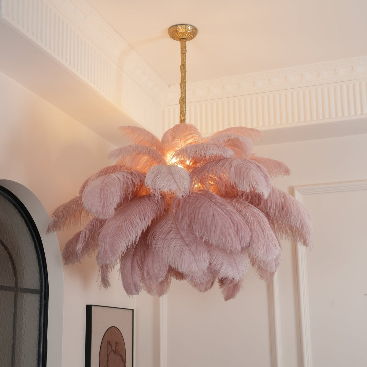Ostrich Feather Chandeliers – detail 28