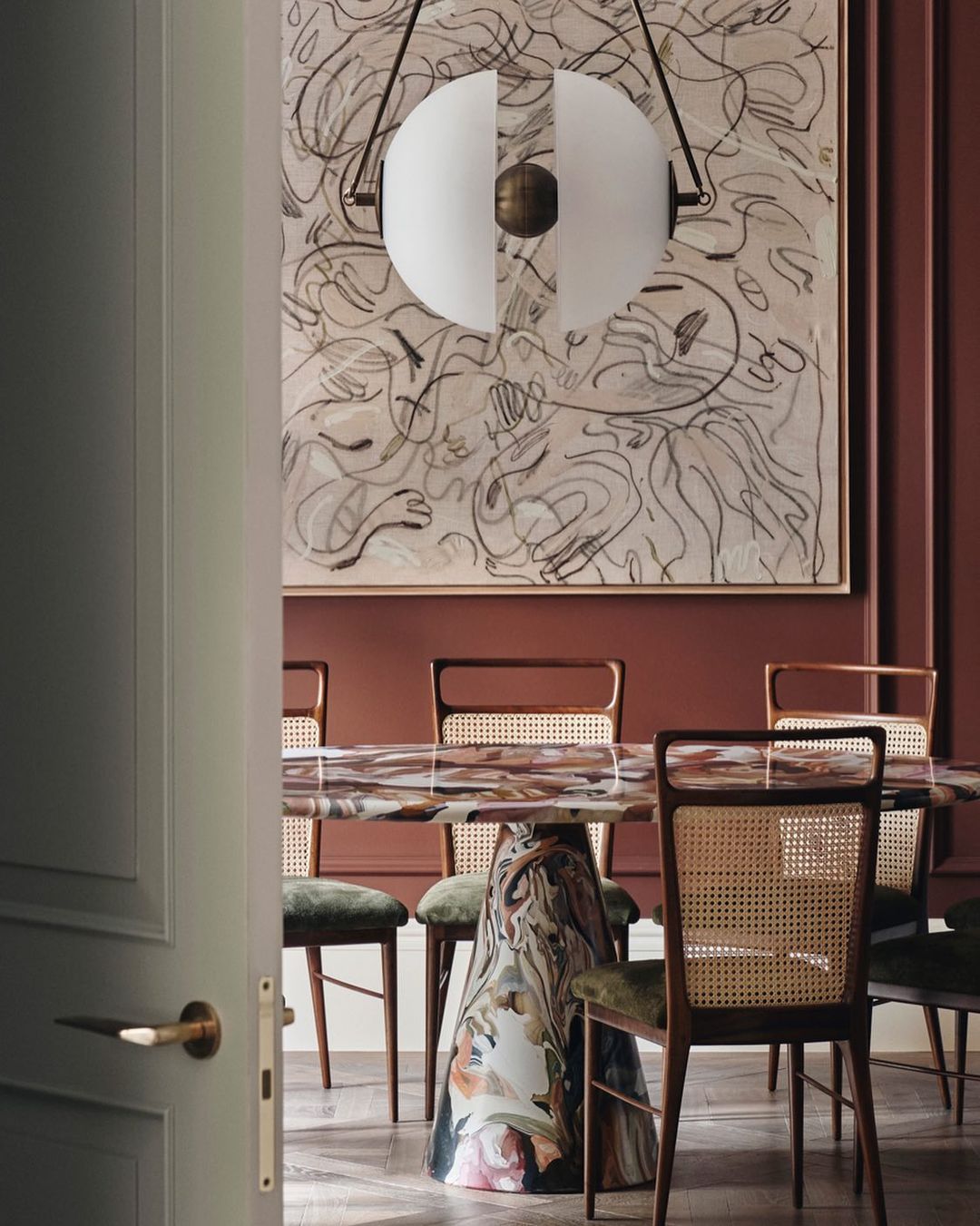 Orenino Sculptural Pendant Light